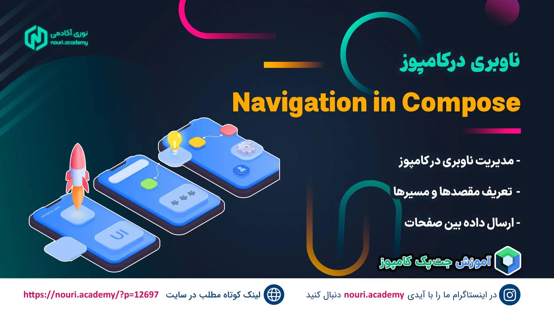 Navigation در کامپوز Jetpack Compose