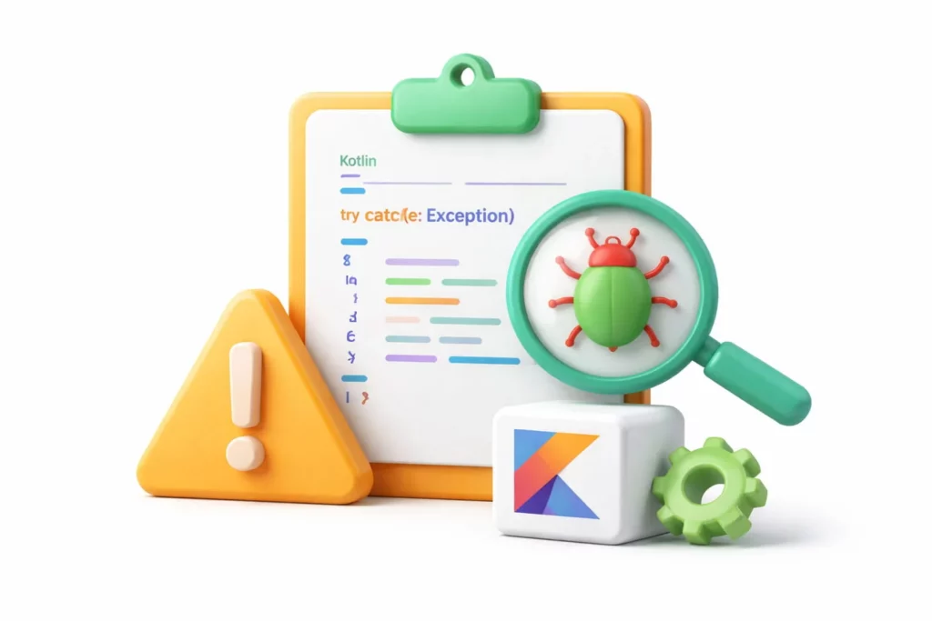 استثنا ها در کالتین Exception in kotlin
